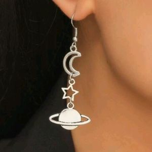 Moon Planet Earrings